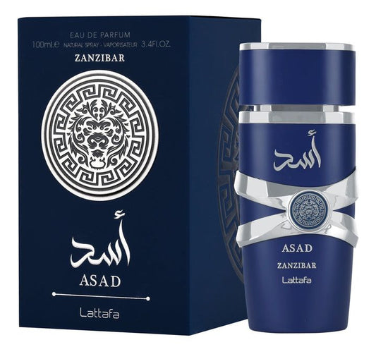 Lattafa Asad Zanzibar Eau de Parfum – For Men (100ml)